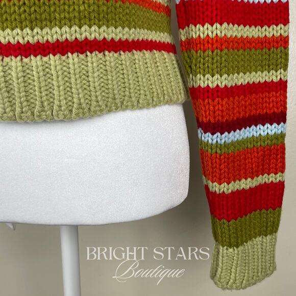 Rare Stripe Cardigan ASO Willow Rosenberg Buffy The Vampire Slayer Multicolor - Picture 15 of 16